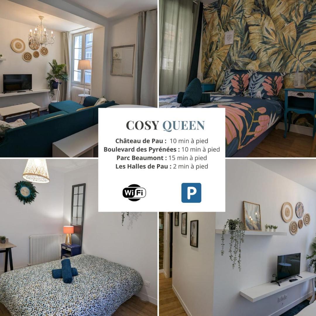 Cosy Queen - 3Ch - Hyper Centre & Parking 포 외부 사진